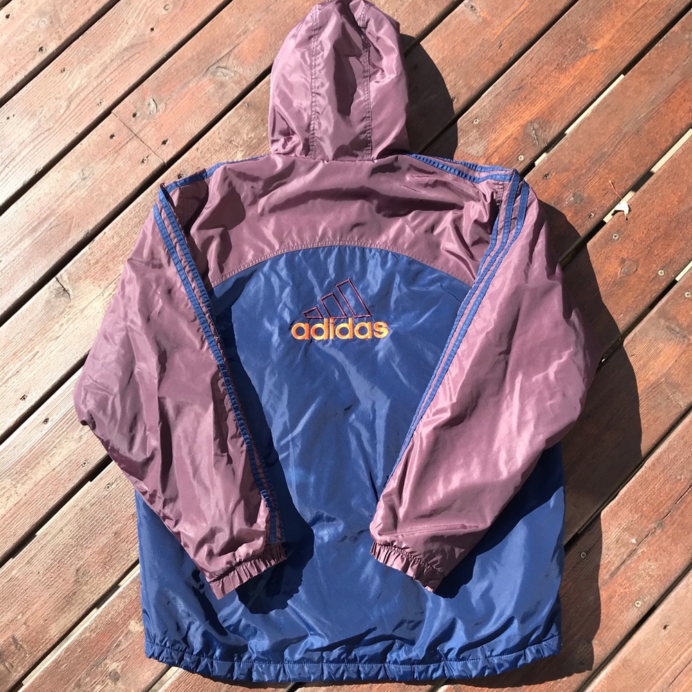 Vintage Adidas Jacket Fleece Lined - Picture 6 of 6